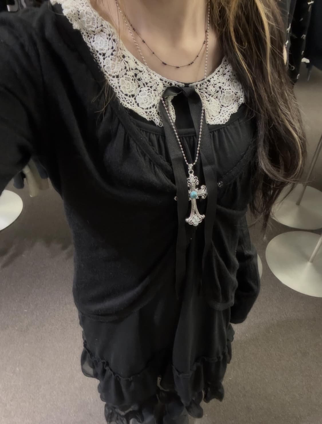 Midnight Coquette Look 🐈‍⬛🎀 상품이미지3