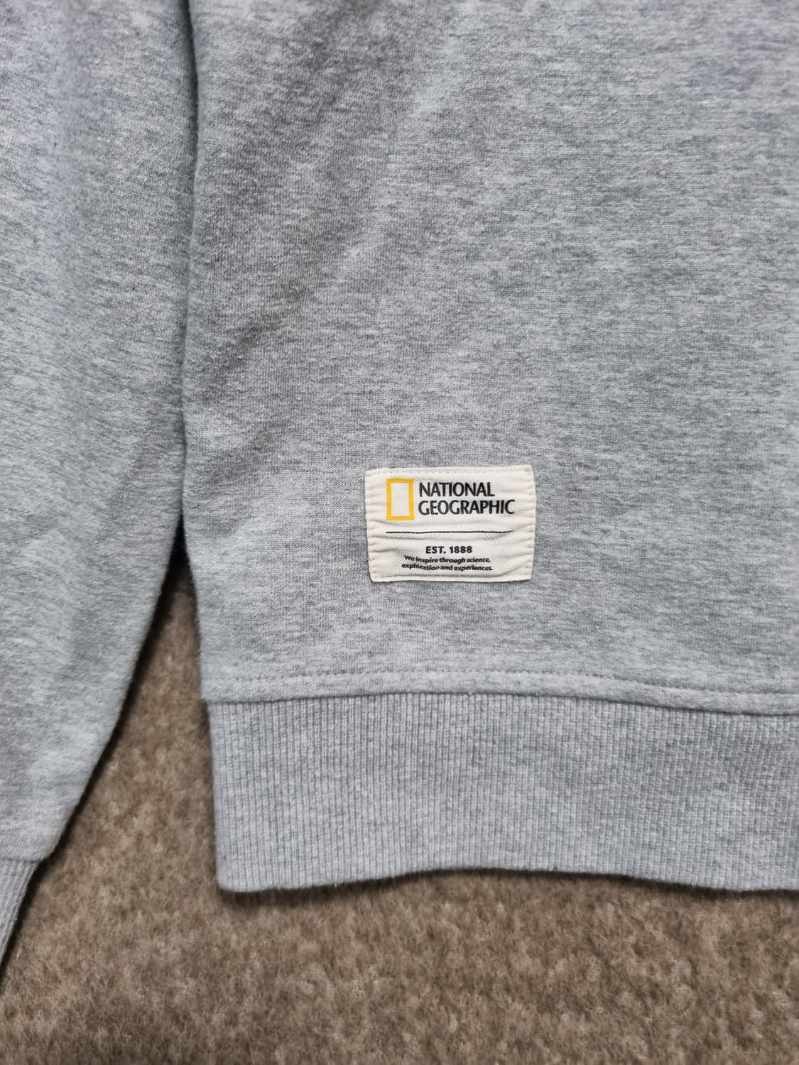 내셔널지오그래픽 남성 면 후드티 상품이미지5