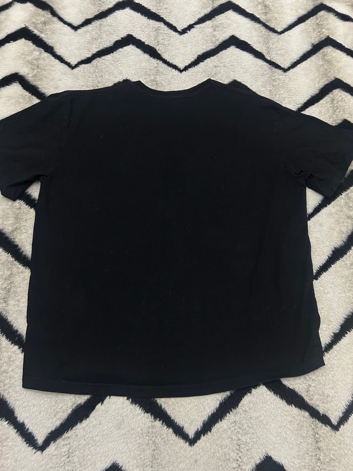 [실측XL]빈티지 90s 프린팅 반팔/블랙 상품이미지3