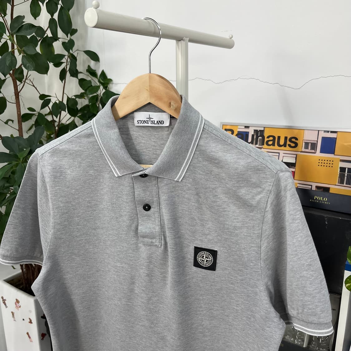 스톤아일랜드 반팔 카라 티셔츠 L 상품이미지2