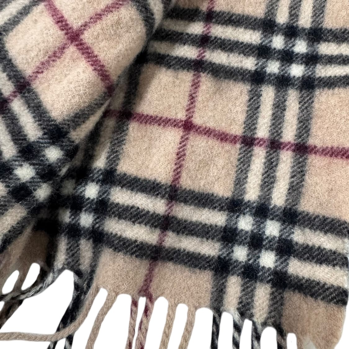 정품 버버리 노바체크 렘스울 머플러 상품이미지2