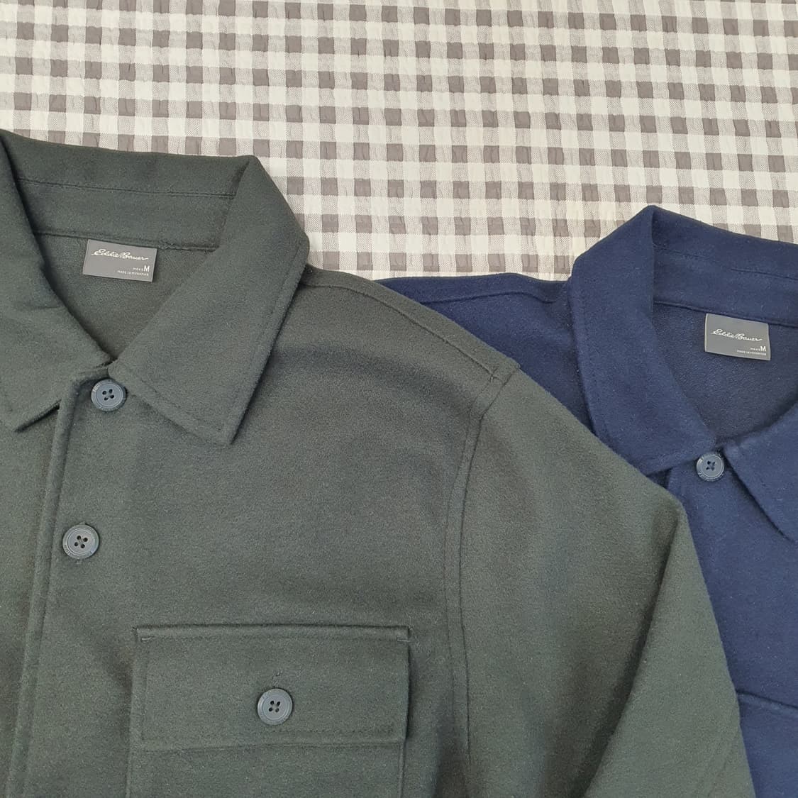 에디바우어 셔츠형 자켓 남자95 (2벌같이) 상품이미지4