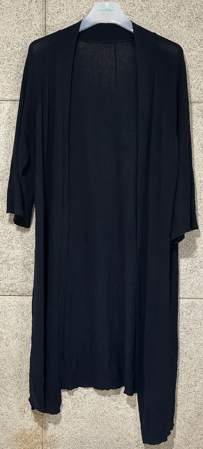 블랙 롱가디건 66 L 상품이미지1