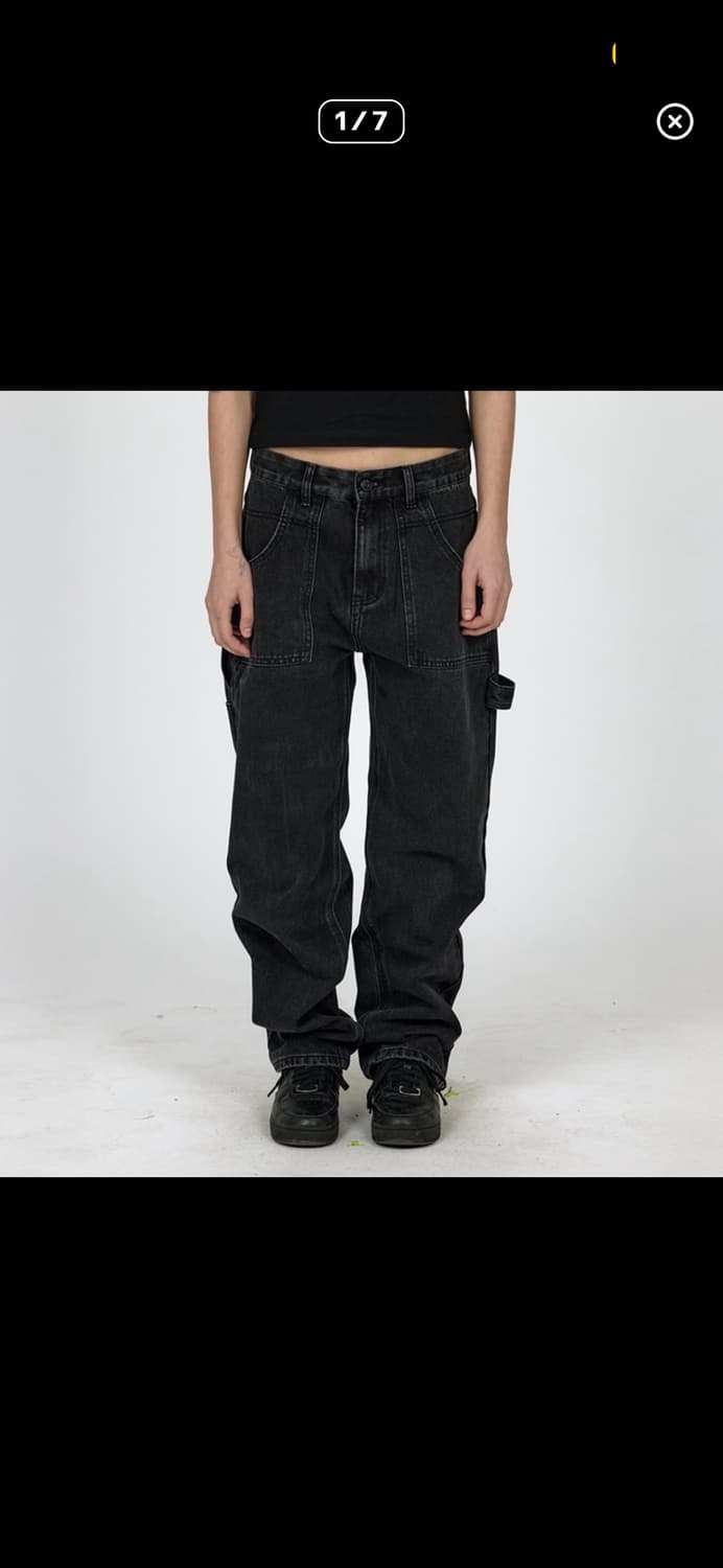 플라스틱프로덕트 페인터 데님 Mpa painter denim pants 상품이미지1