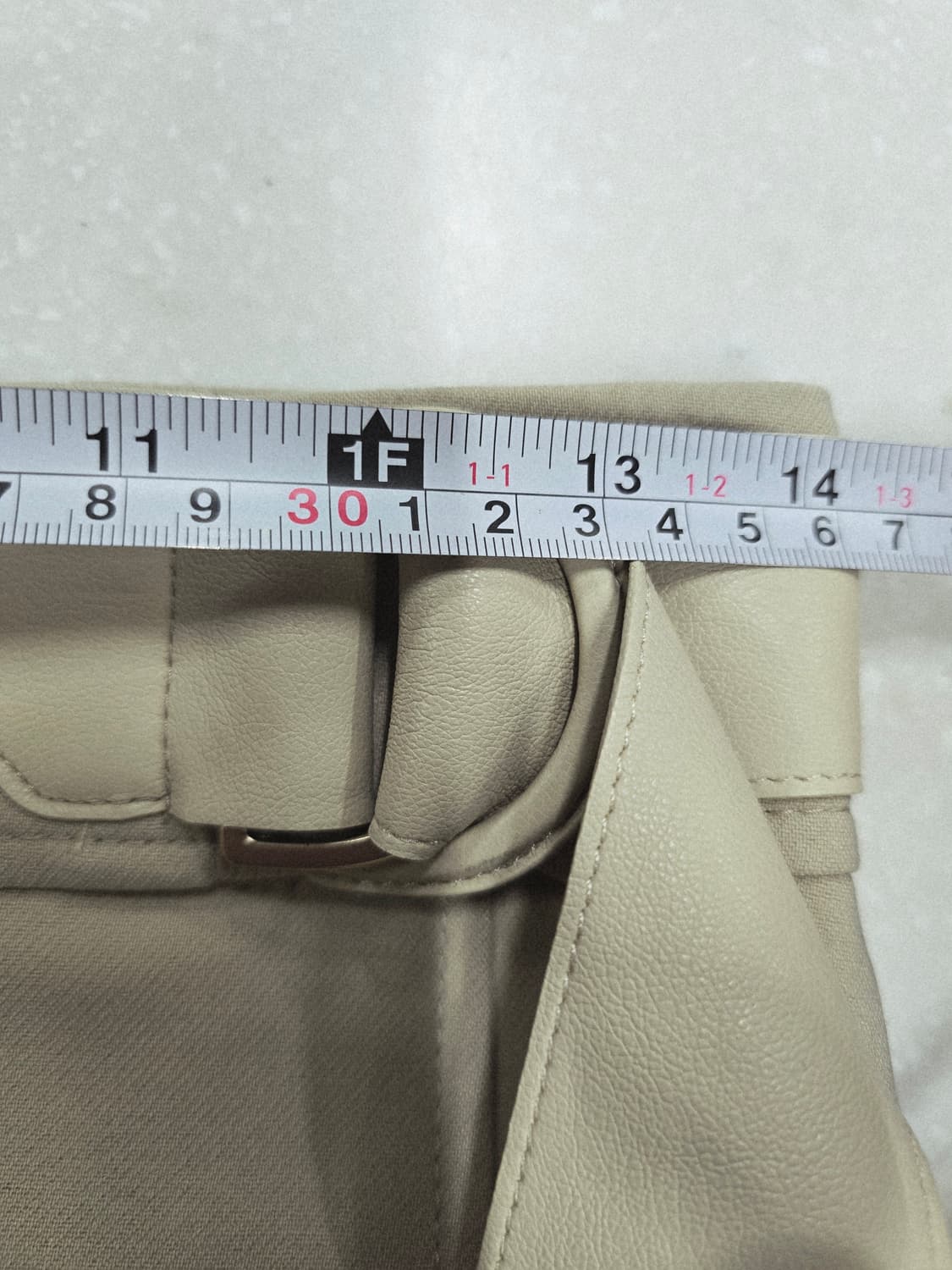 시슬리  플리츠 벨트 스커트 상품이미지7