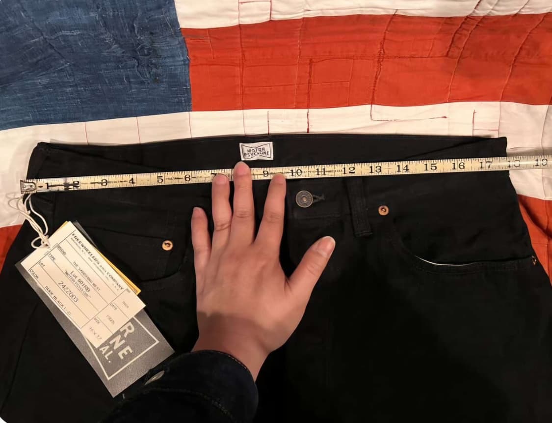 프리휠러스 601RB 루드 블랙 데님 36 상품이미지5