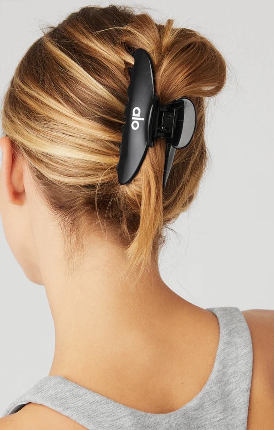 alo 알로요가 집게핀 헤어 클립 90's Claw Clip (블랙) 상품이미지5