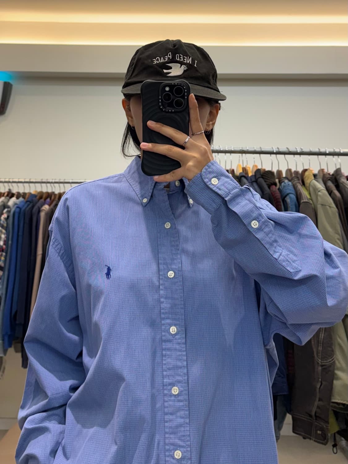 폴로 랄프로렌 핀체크 옥스포드 셔츠 상품이미지7