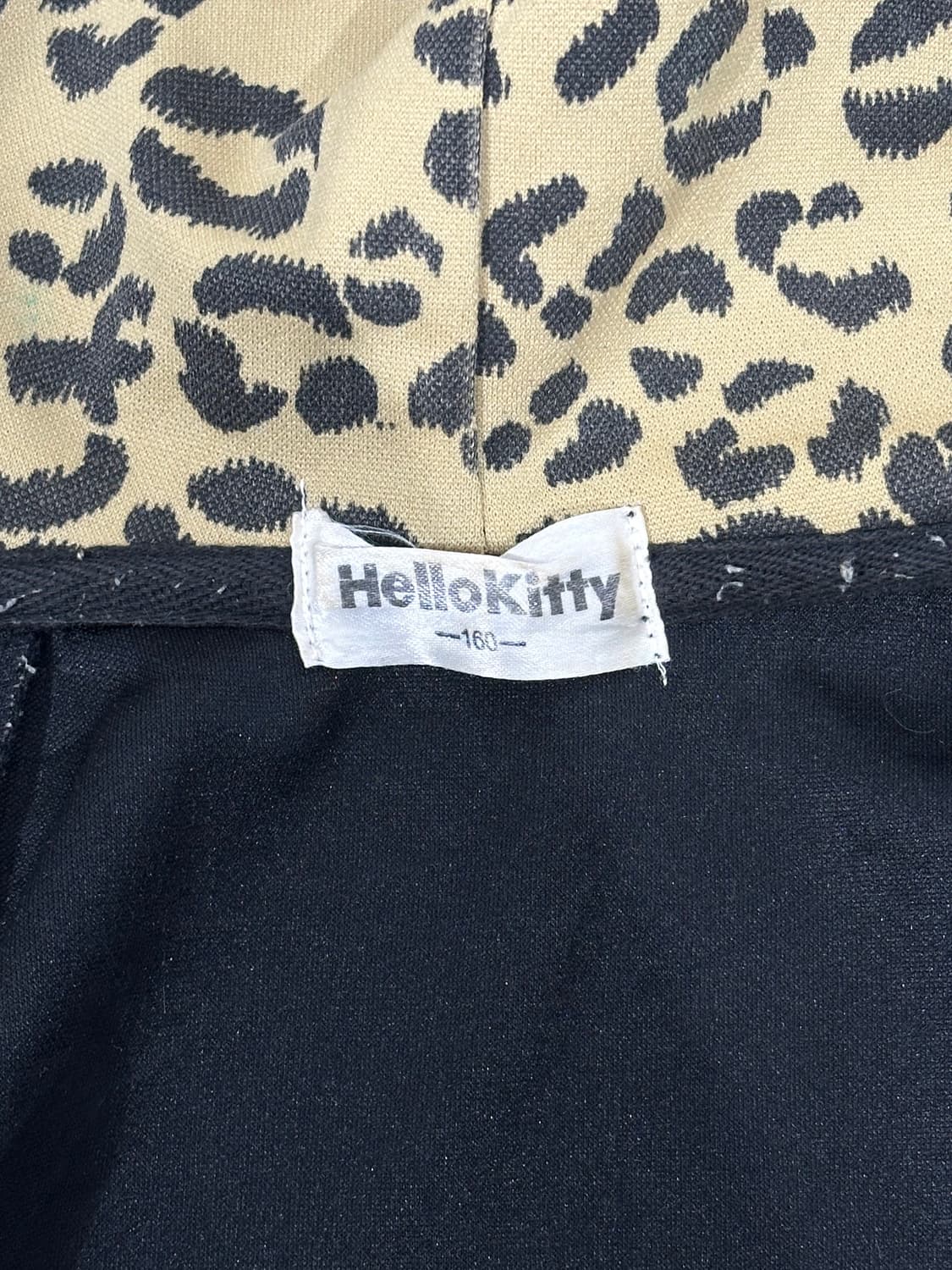 헬로키티 레오파드 빅로고 라떼 갸루 져지 트레이닝 셋업 S 상품이미지8