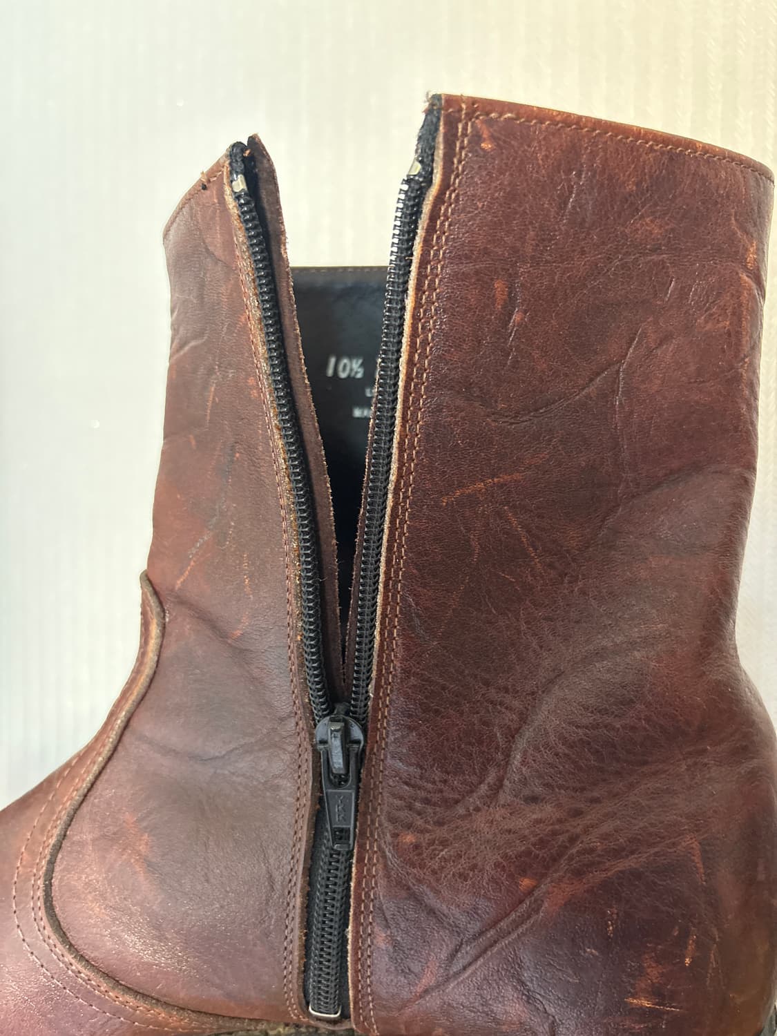 made in usa ufcw 웨스턴부츠 10.5d 280-285 상품이미지7