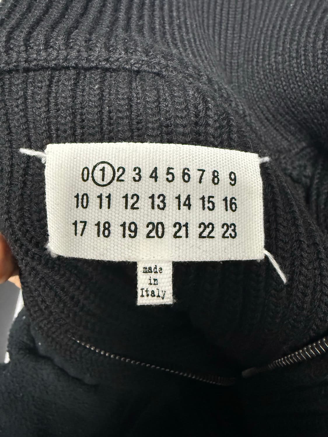 메종 마르지엘라 니트 집업 상품이미지4