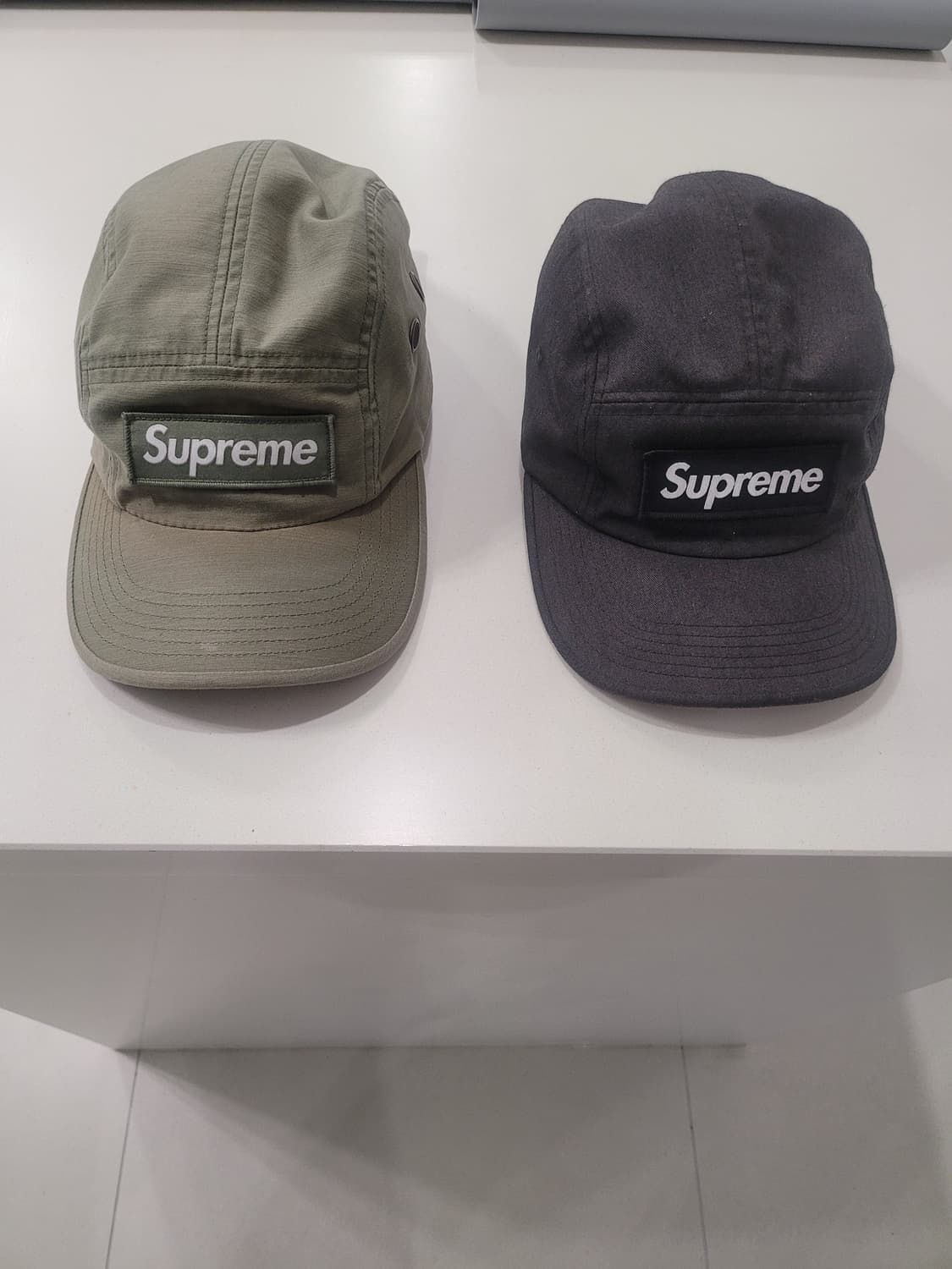 SUPREME 슈프림캠프캡 2개 일괄판매 상품이미지1