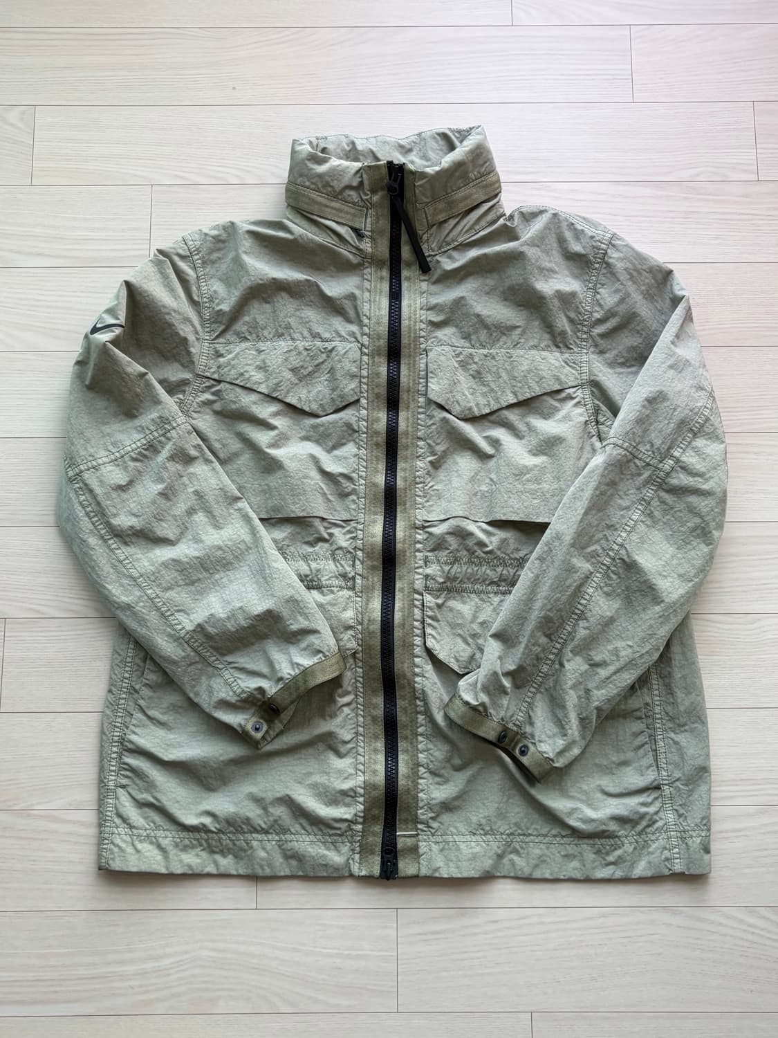 나이키 테크팩 하이 덴시티 M65 자켓 제이드 스톤 M (유아인 착용) 상품이미지1