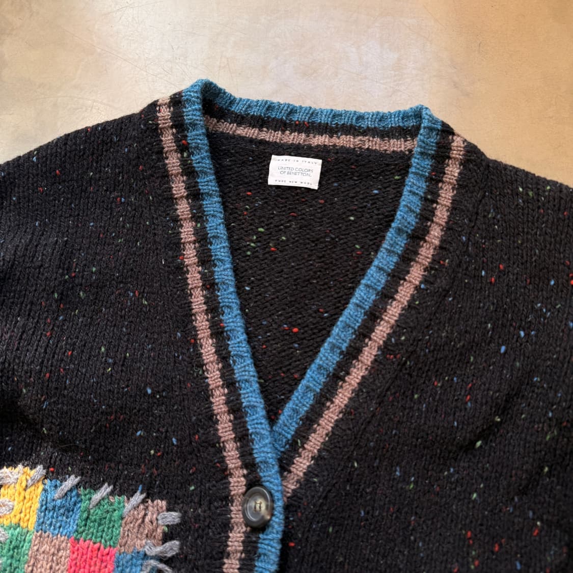 베네통 퓨어 뉴 울 가디건 M ~ L 상품이미지4