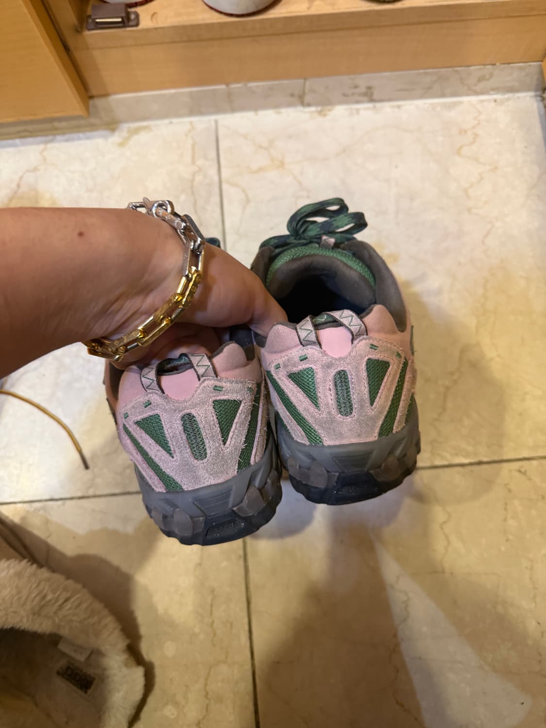 뉴발란스 ml610t 핑크 문 285 상품이미지2