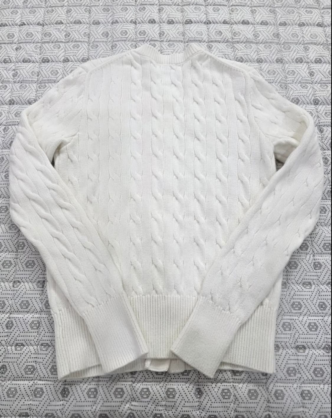 (상태최상) 폴로 랄프로렌 케이블 니트 가디건 신형 ~55 상품이미지5