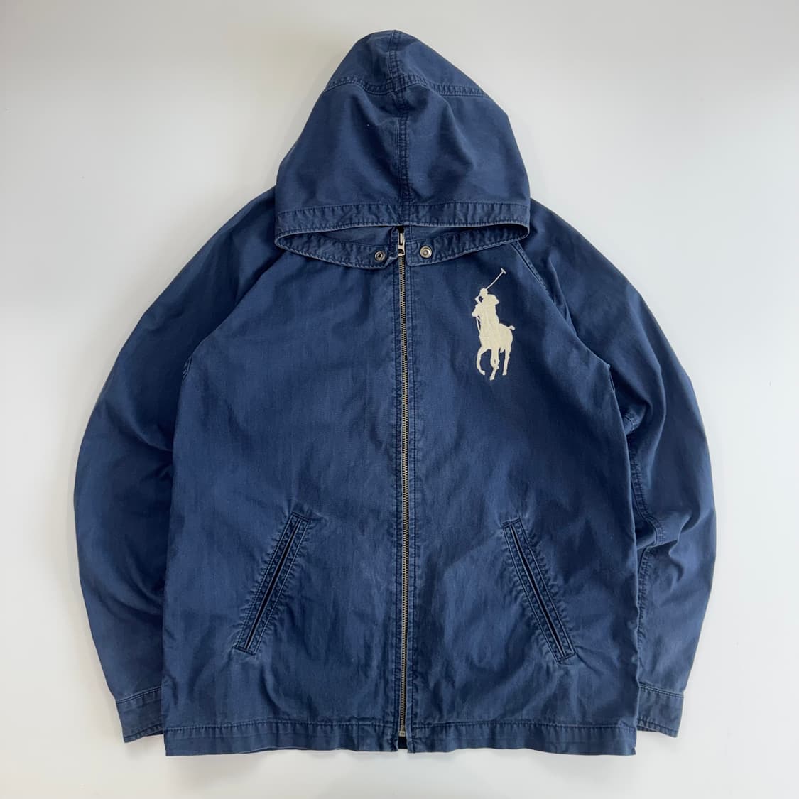 Polo 폴로 빅포니 네이비 후드집업 상품이미지3