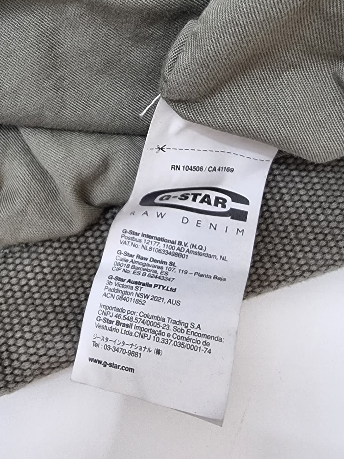 G-Star raw 지스타로우 밀리터리 멀티 포켓 자켓 상품이미지7