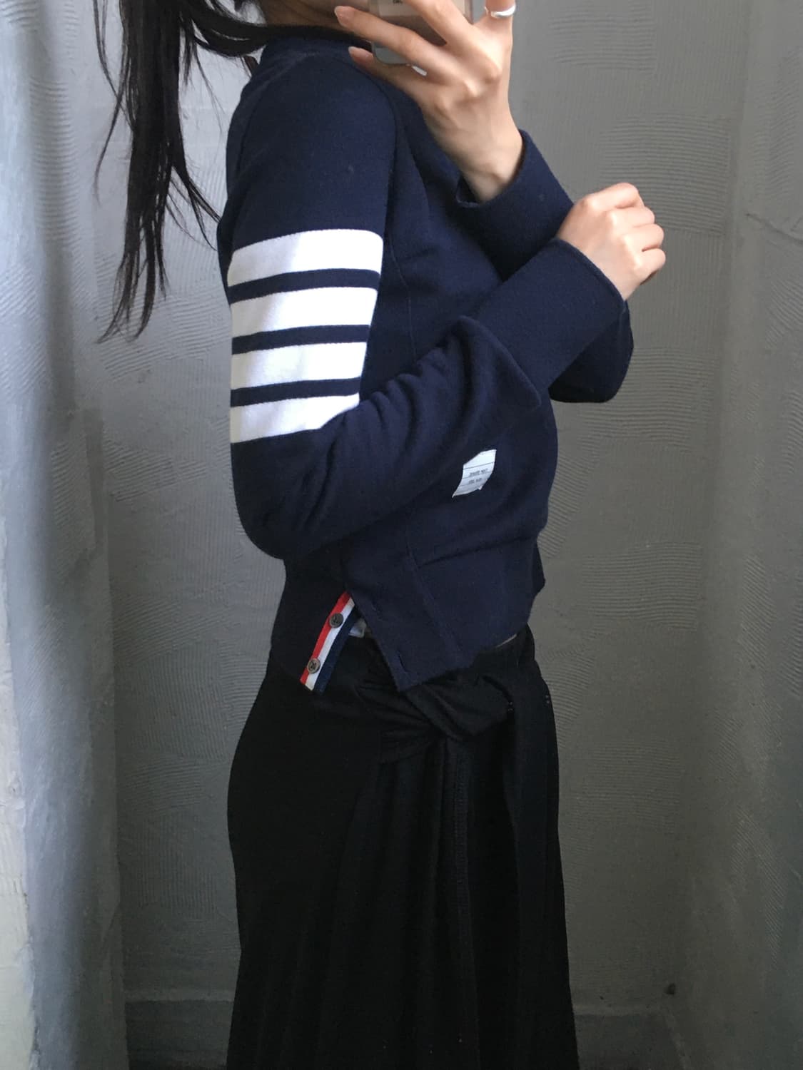 Thom Browne 톰브라운 사선 완장 맨투맨 상품이미지2