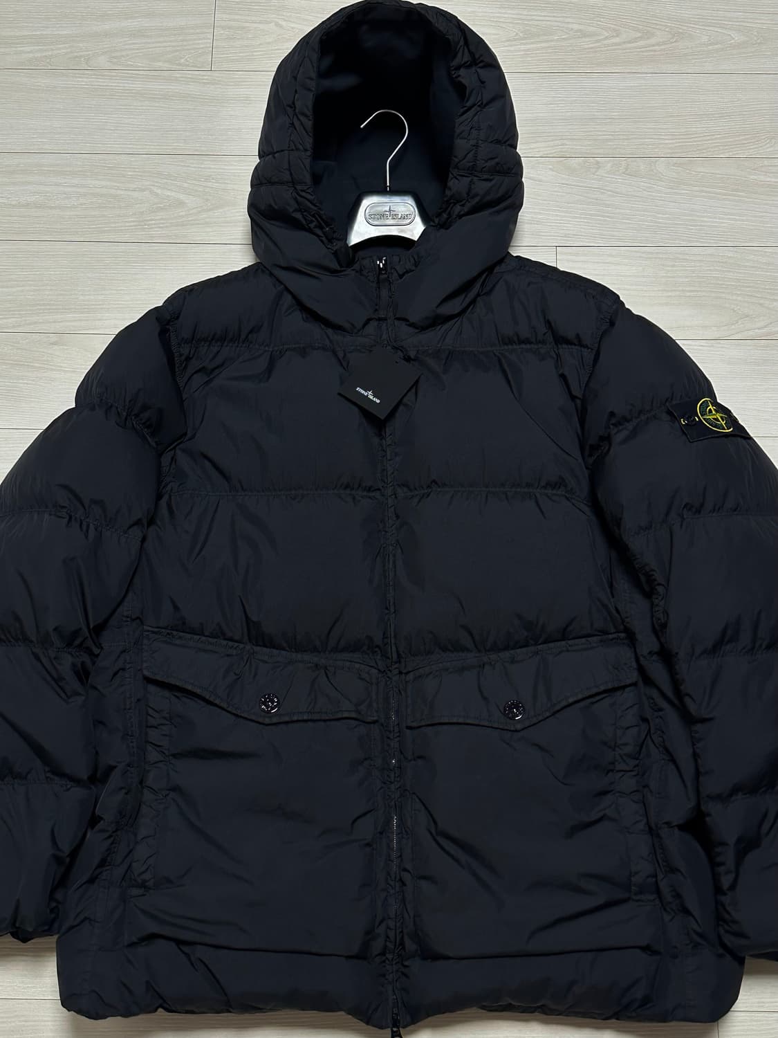 스톤아일랜드 크링클랩스 패딩 24fw XXL(105-110) 국내판 상품이미지5