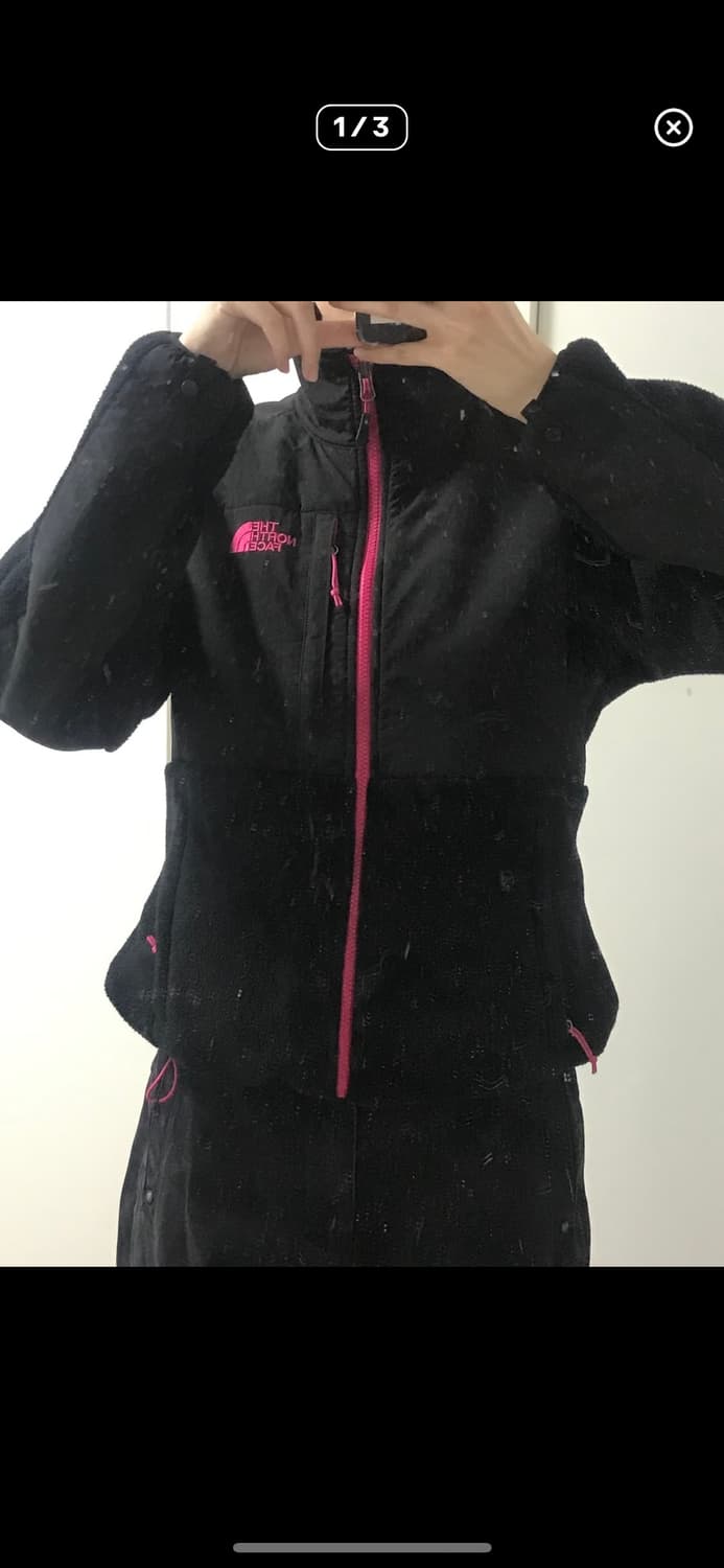 노스페이스 빈티지 핫핑크 후리스 데날리 상품이미지1