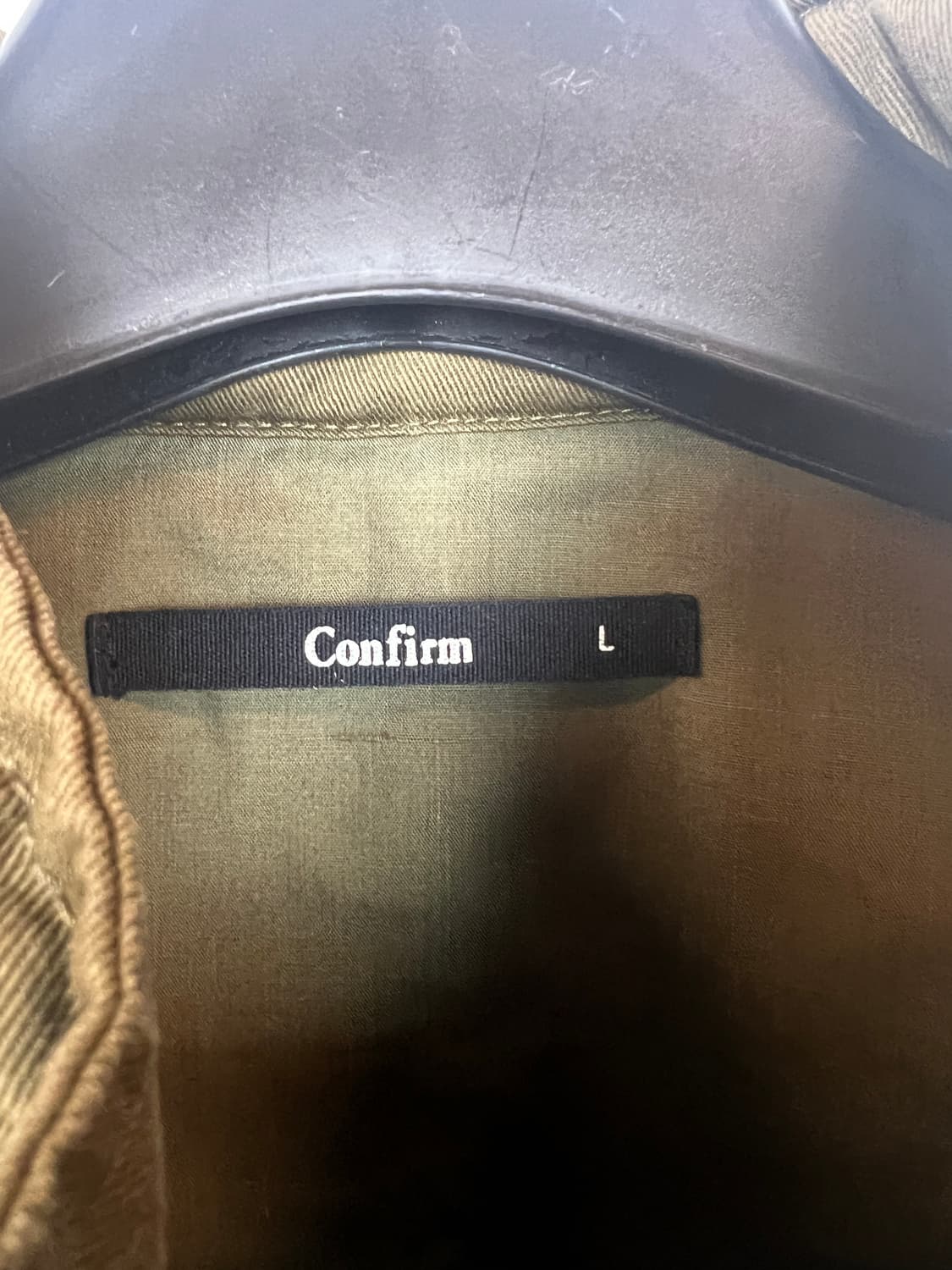 O179 Confirm 카키 포켓디테일 야상 자켓 L 상품이미지3