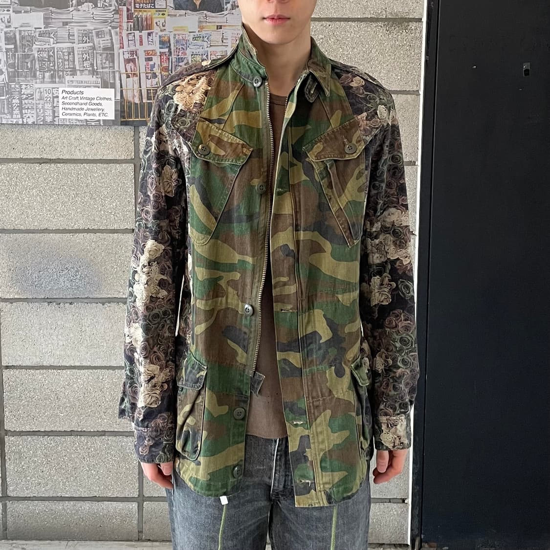 미하라야스히로 패턴 절개 필드자켓 상품이미지1