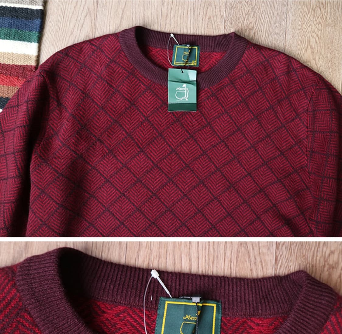 
일본판 masters 마스터스 골프 울 캐시미어 니트
105 새제품 상품이미지3