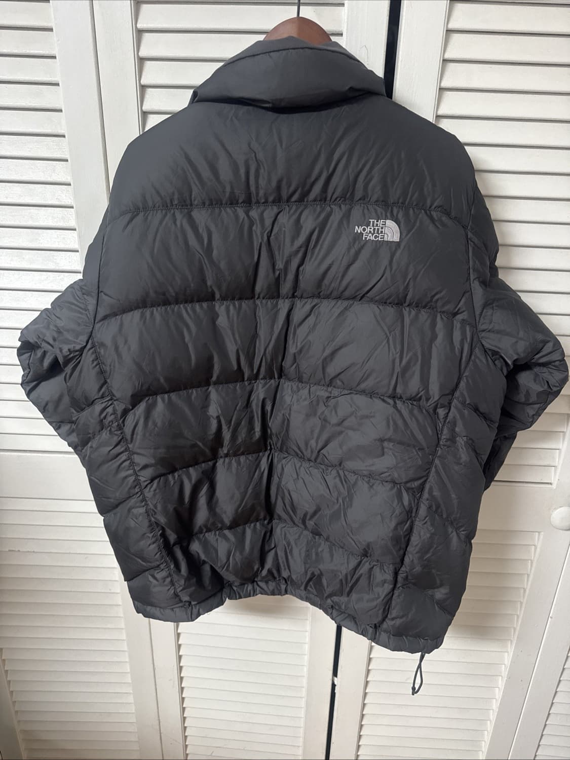 노스페이스 550 경량 패딩 블랙 상품이미지5