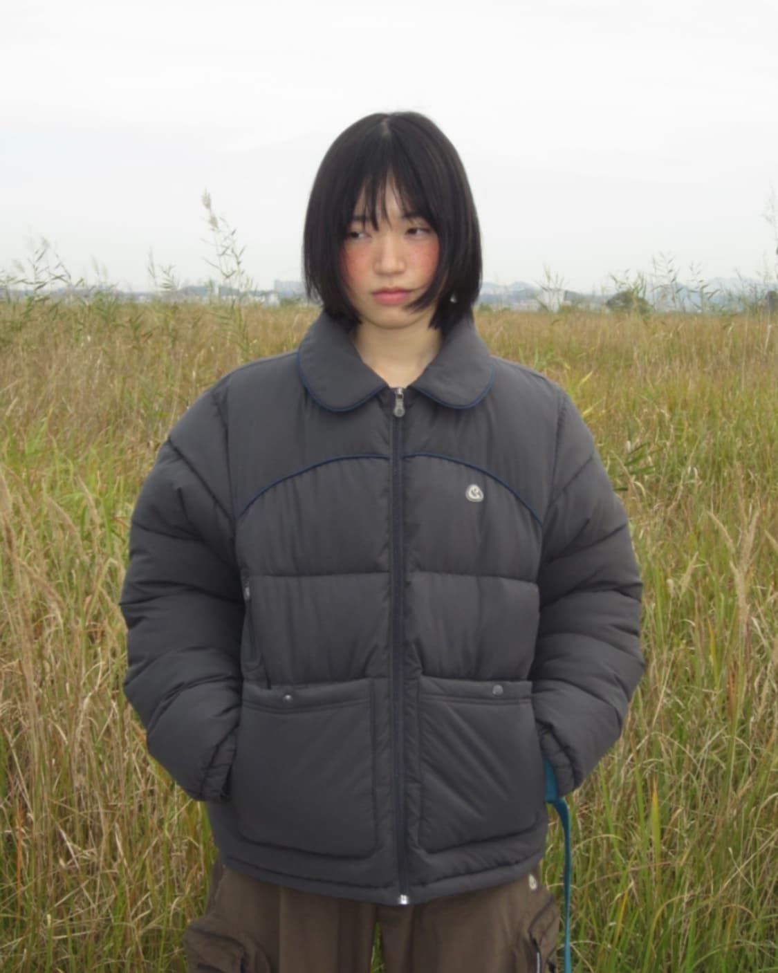 코이세이오 스마트어반유즈풀 패딩 suu 다크그레이 상품이미지1