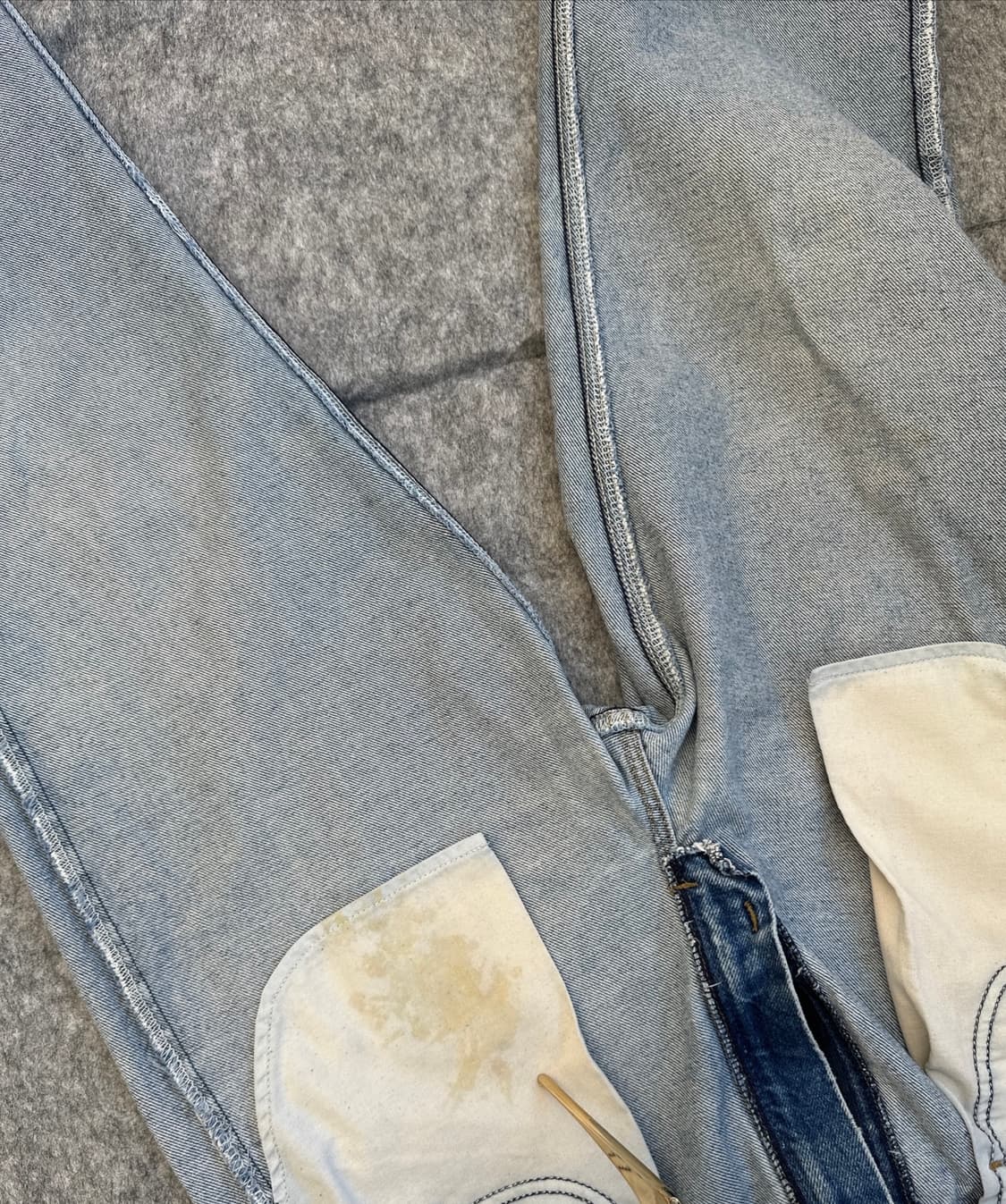 칼하트 B17 DST 연청바지 34X30 상품이미지10