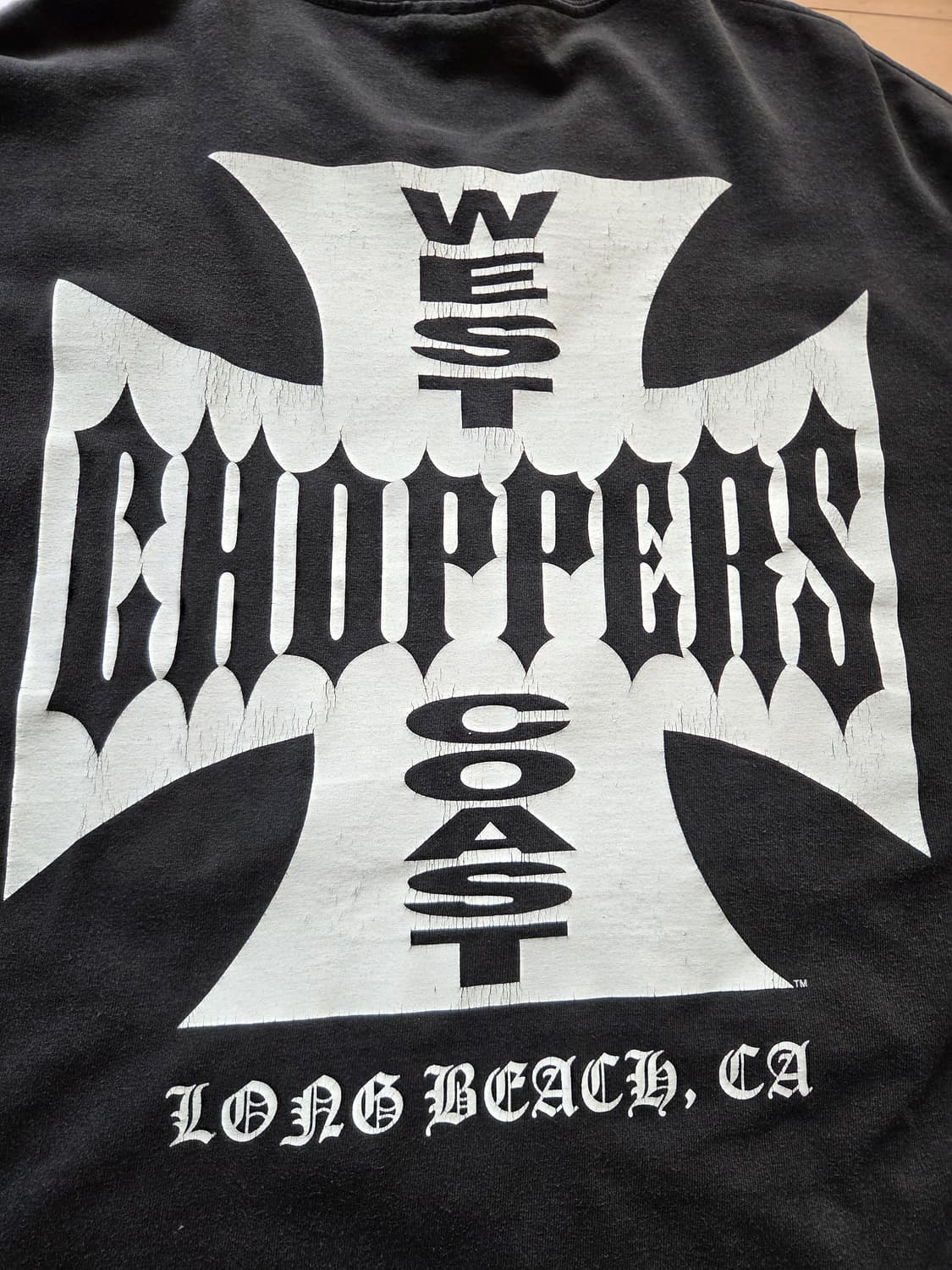 00s 웨스트 코스트 차퍼스 롱슬리브 티셔츠 [xl] 블랙 상품이미지8