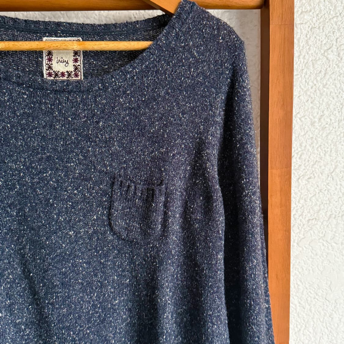 도토리 마을의 밤하늘 니트 상품이미지2