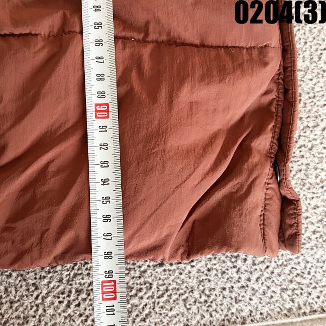 [(105)88] 까레라 여성 브라운 롱패딩 점퍼 0204(3) 상품이미지9