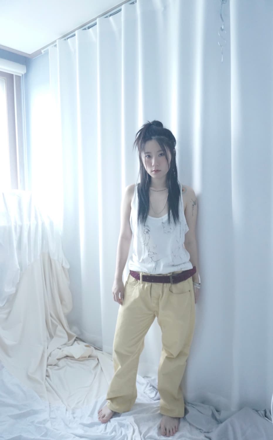 캐피탈 코튼 팬츠 상품이미지2