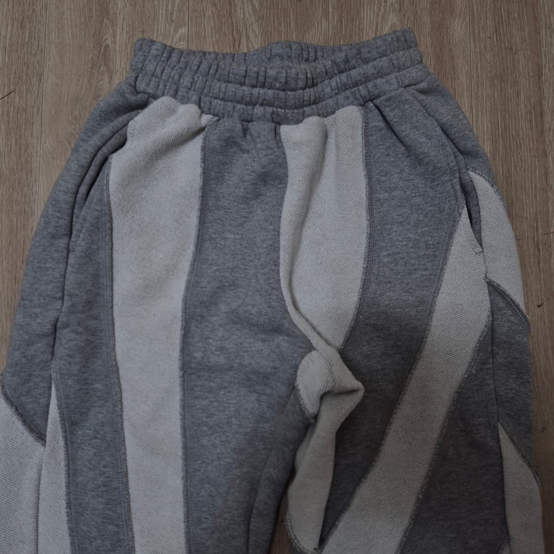 노매뉴얼 웨이브패널 배색 라인 스웻팬츠 조거팬츠 S(90) 상품이미지2