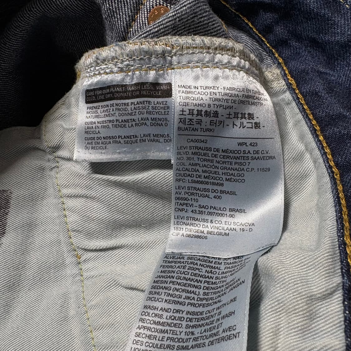 [32] LVC 55501 리지드 셀비지 데님 상품이미지2