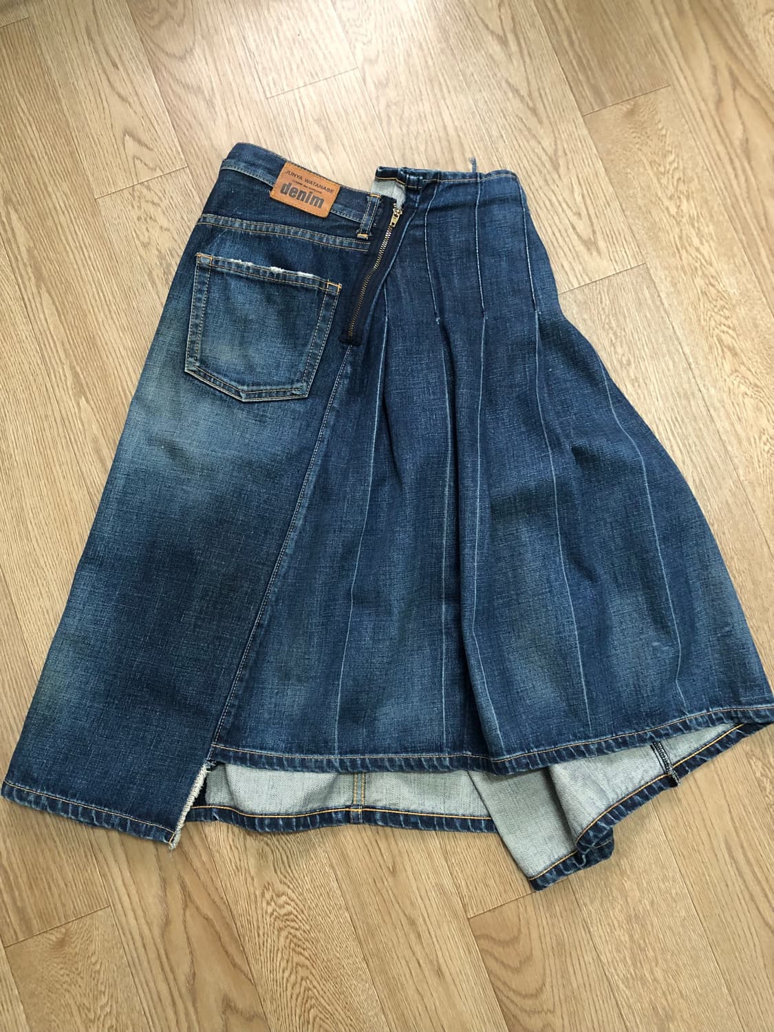꼼데가르송 준야와타나베 데님 스커트 상품이미지4