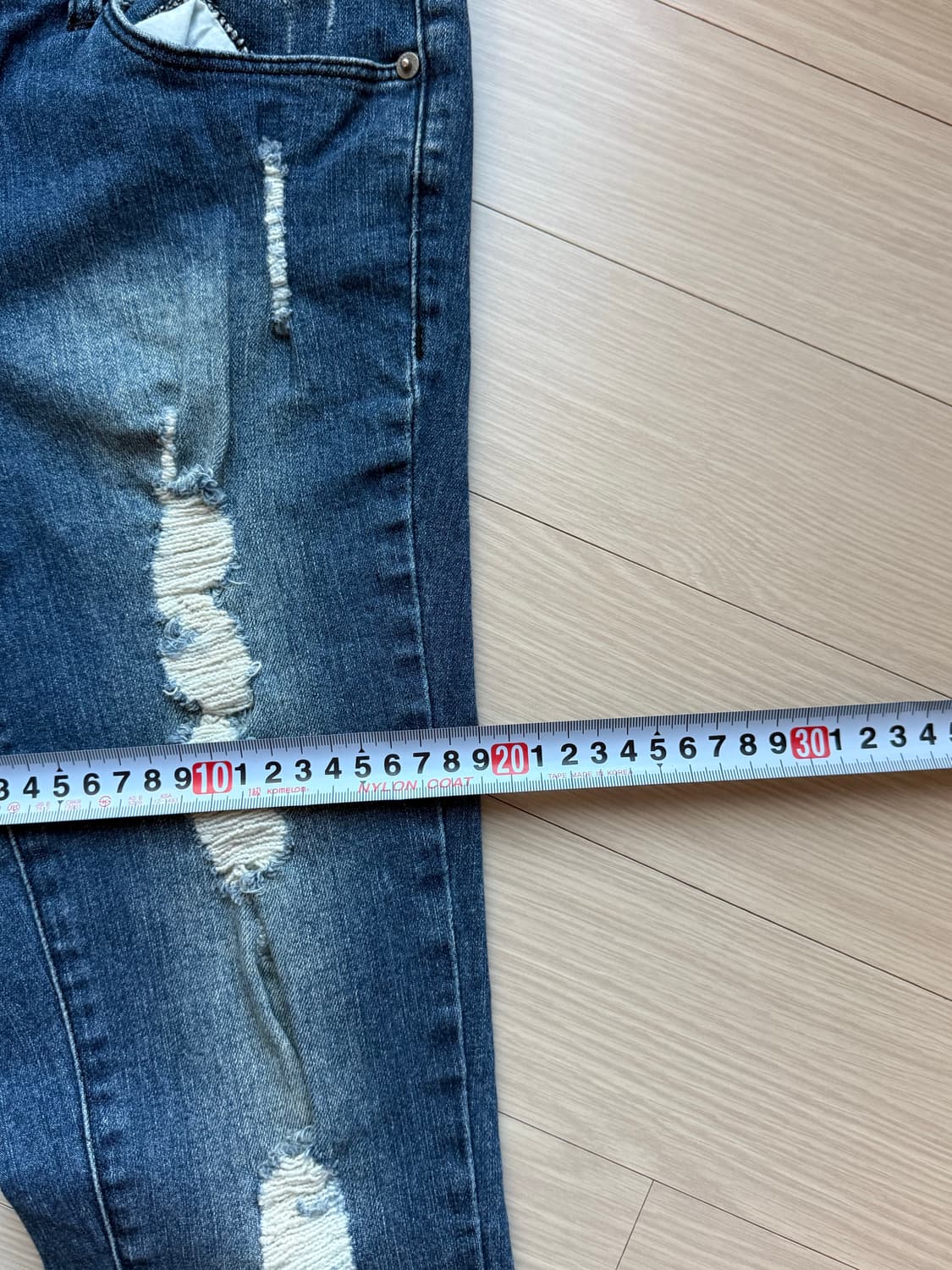 엔키스타 (Enkistar) 빈티지 워싱 스키니 데님 진 상품이미지7