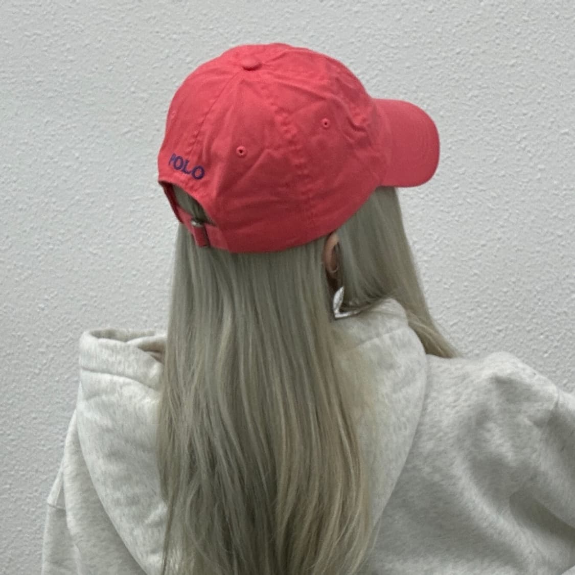 폴로 랄프로렌 블루포니 코랄 볼캡 상품이미지3