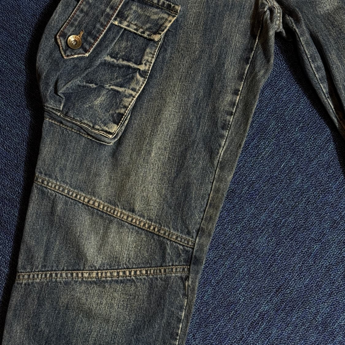 빈티지 포켓 데님팬츠 상품이미지3
