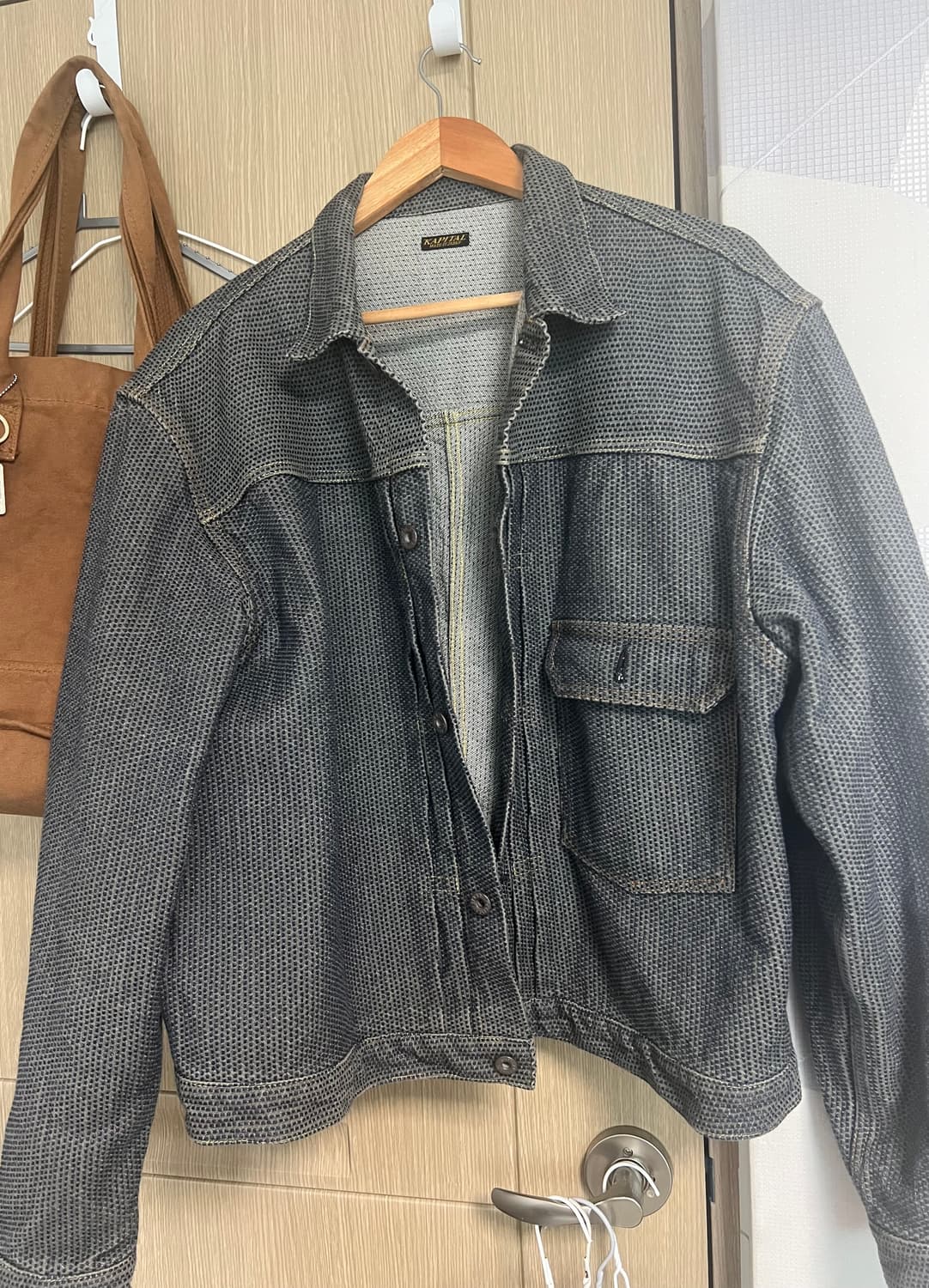 6] 캐피탈 센츄리 데님 자켓 No.7 차콜 상품이미지1