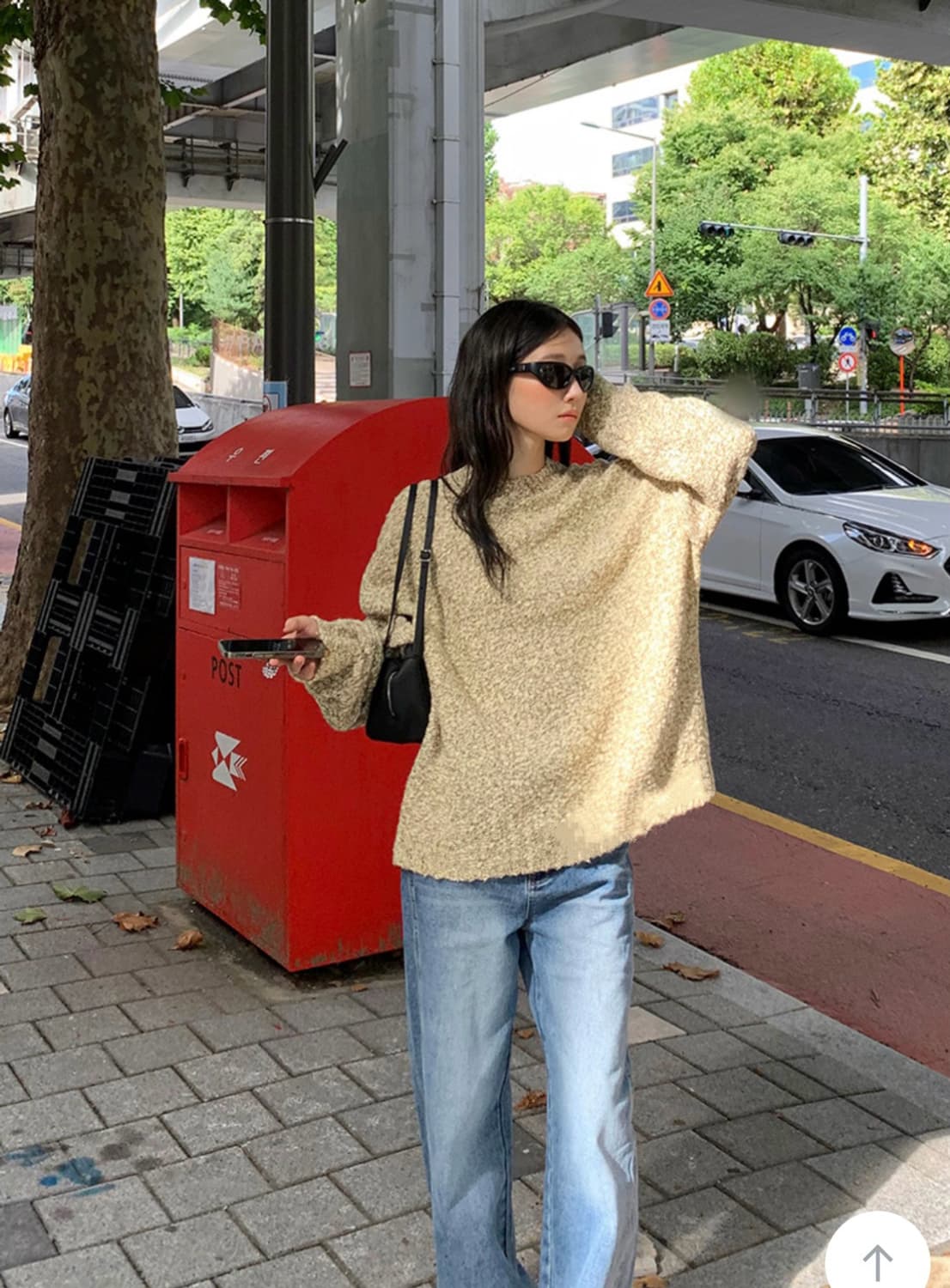 (새상품) Arket 아르켓 루즈핏 니트 스웨터 상품이미지1