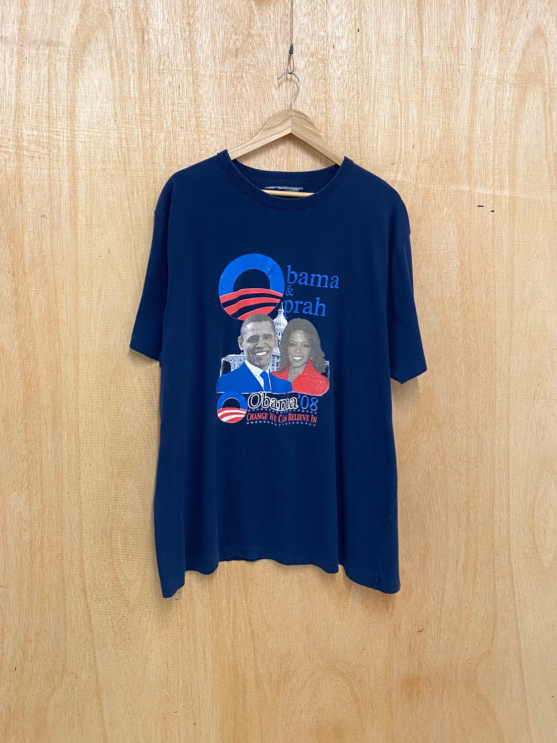 00s VTG 'OBAMA & OPRAH' t-shirt 오바마 티셔츠 상품이미지1