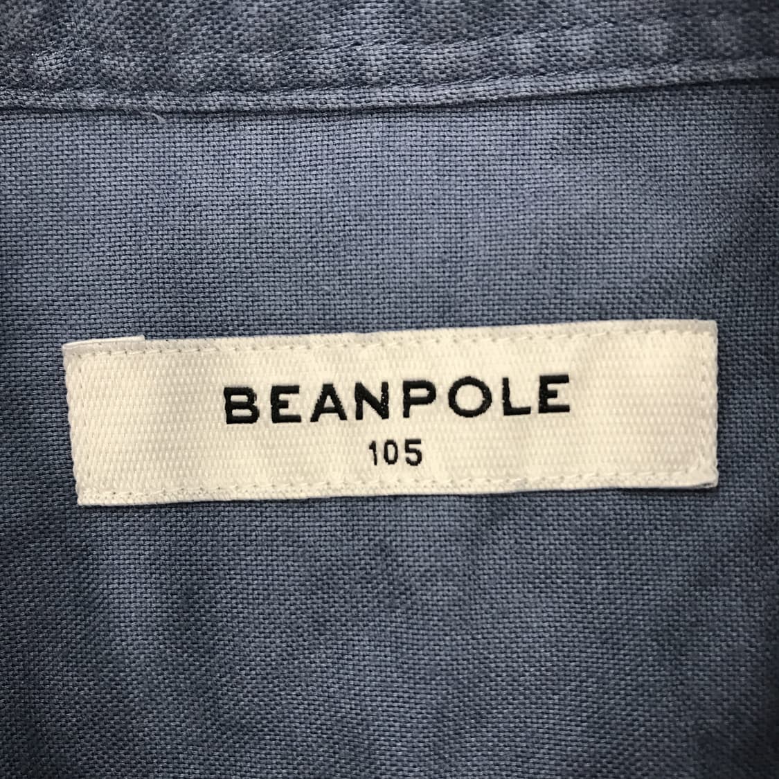 빈폴 가먼트다잉 옥스포드셔츠 블루 [105] 상품이미지5