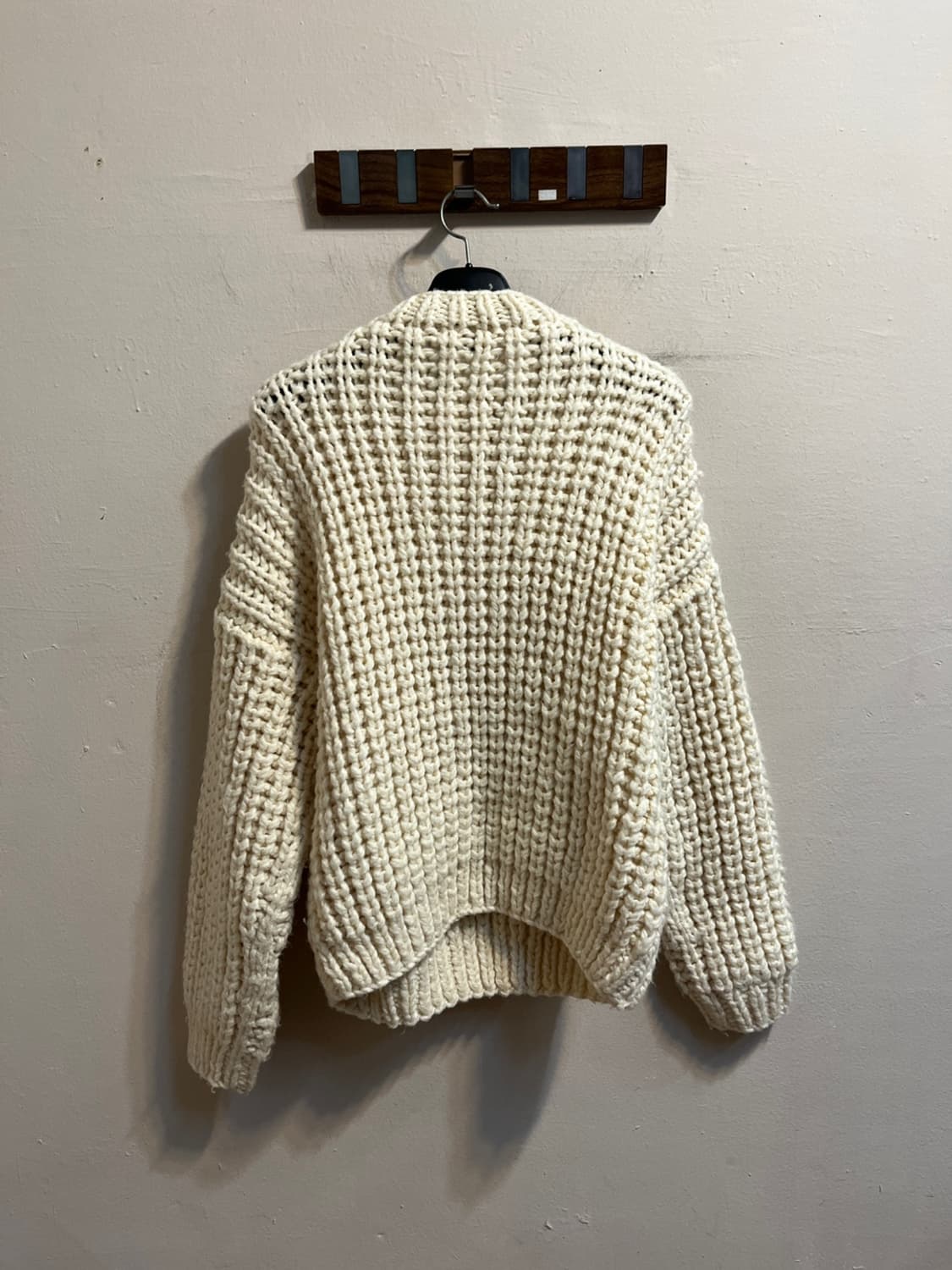 산드로 아이보리 헤비 스웨터 상품이미지4