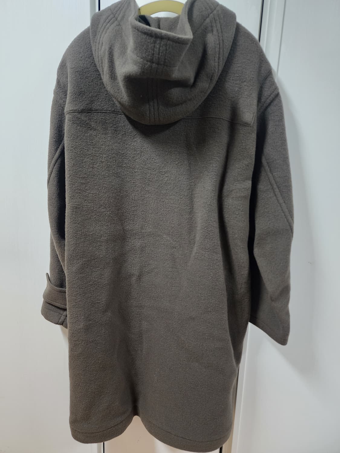 브라운야드 24fw 더플코트 올리브 그레이 5 상품이미지3