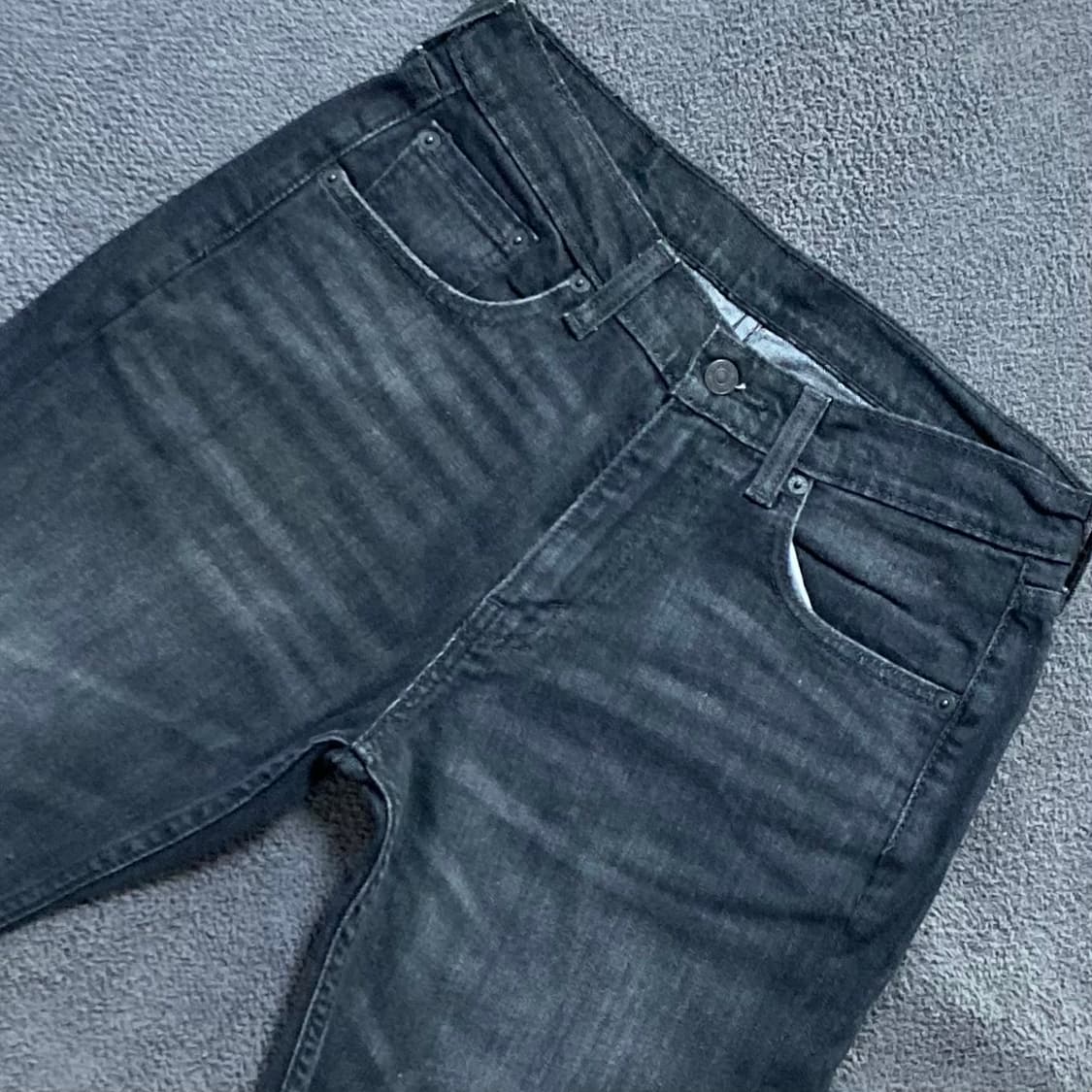 리바이스 505 블랙진 데님팬츠 W30 L32 상품이미지3