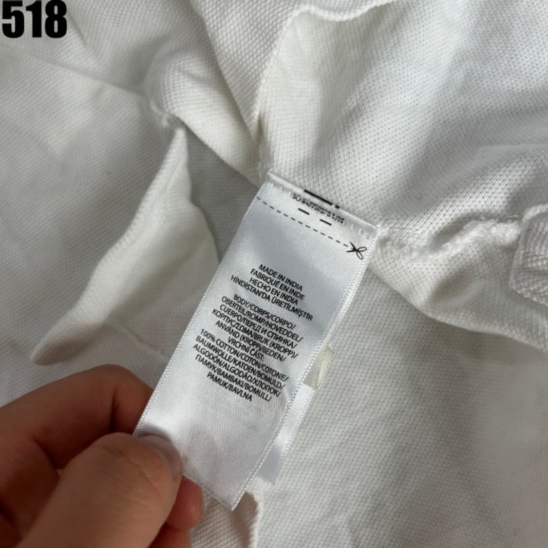폴로 화이트 카라티 14세 상품이미지4