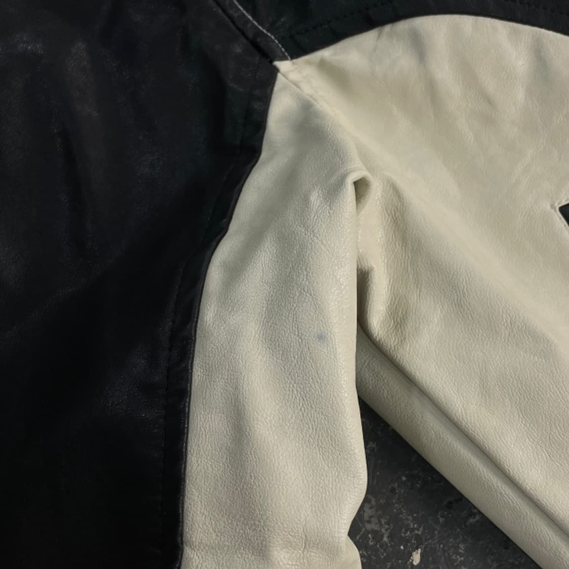 100 빈티지 바이커 레더자켓  상품이미지4